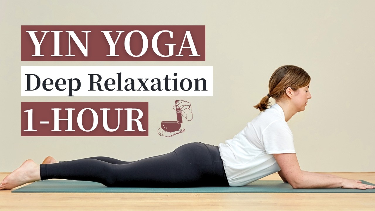 Deeply Calming Yin Yoga — Yin Yoga class, 57 minutes