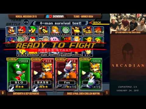 NorCal Arcadian 2015 - Teams - Winner Ro64: Birthgirth & DEP vs Baise & Paul Chen