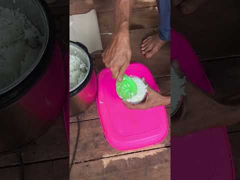 Ide kreatif cara bungkus nasi dengan mudah #fypシ #fypシ #viralvideo