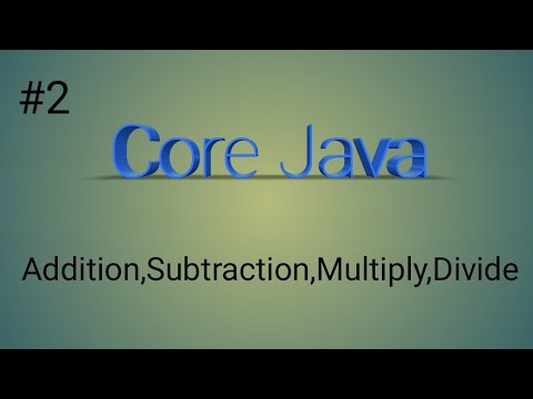 Java Additionsubtractionmultiplydivide Using Eclipse