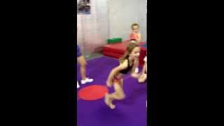 preview picture of video 'Briley Flip Flop @ Courage Cheer and Dance United'