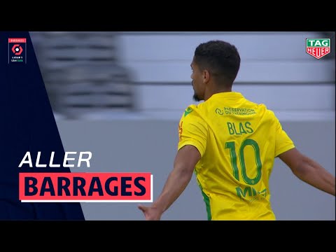 Résumé TOULOUSE FC - FC NANTES (1-2) / Barrages ALLER Ligue 1 Uber Eats / 2020-2021