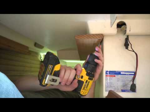 Cape Dory 25d interior refit part 1