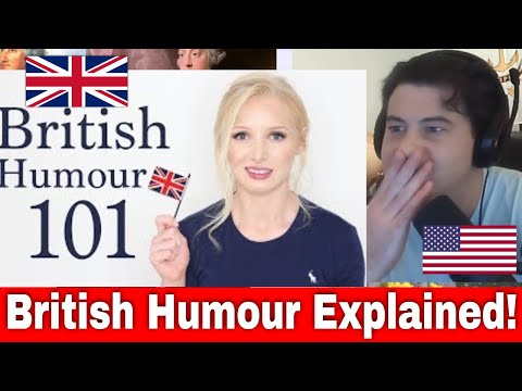 American Reacts British Humour Explained (with examples)