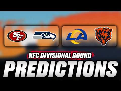 49ers vs Seahawks, Rams vs Bears | NFC Divisional Round Preview & Best Bets | NFL Playoffs