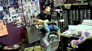 J Marinelli - All We Ever Wanted Was Everything (Bauhaus cover) @ The Record Exchange 07/07/12