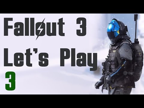 Let's Play Fallout 3 - Part 3: Galaxy News Radio (Commentary, Modded, Walkthrough)