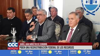 DANIEL ABAD MINISTRO DE ECONOMÍA