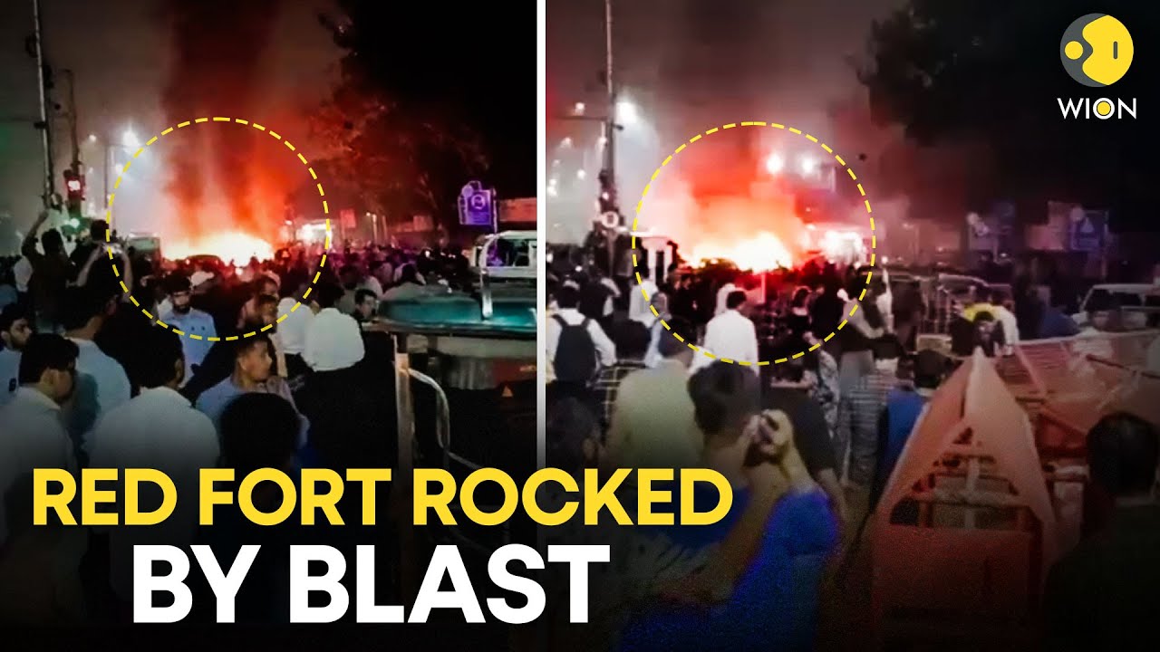 LIVE: Explosion Rocks Delhi’s Red Fort Area, Authorities Investigating | WION
