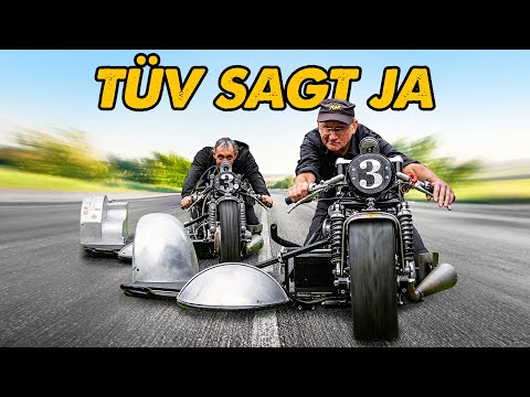 Unfassbar: TÜV für Renngespann | Jawa Kompressor Renngespann | Andis Funktionspunk