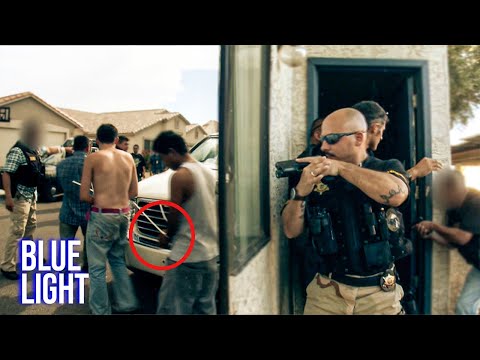 Huge Immigraton Bust In Rich Neighbourhood | Border Invasion FULL EPISODE | Blue Light
