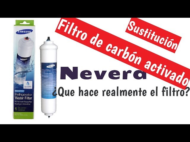 Vídeo relacionado con Filtro DD-7098 / 3019974100 - Filtro de agua externo para frigoríficos americanos AEG Elektrolux y Bauknecht