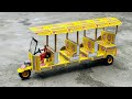 How To Make Matchbox Rickshaw Tuk Tuk At Home Remote Control