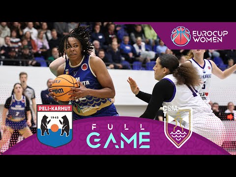 Peli-Karhut v CSM Constanta | Full Basketball Game | EuroCup Women 2024-25