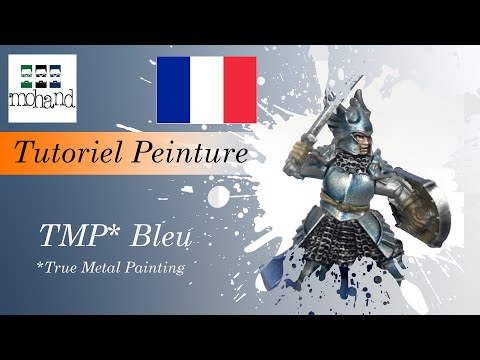 Comment Peindre : TMP Bleuté ( True Metal Painting - Chevalier Dol Amroth  Seigneur des Anneaux )