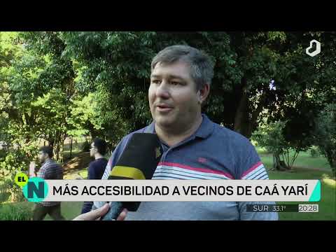 #ElNoticiero: más accesibilidad a vecinos de Caá Yarí