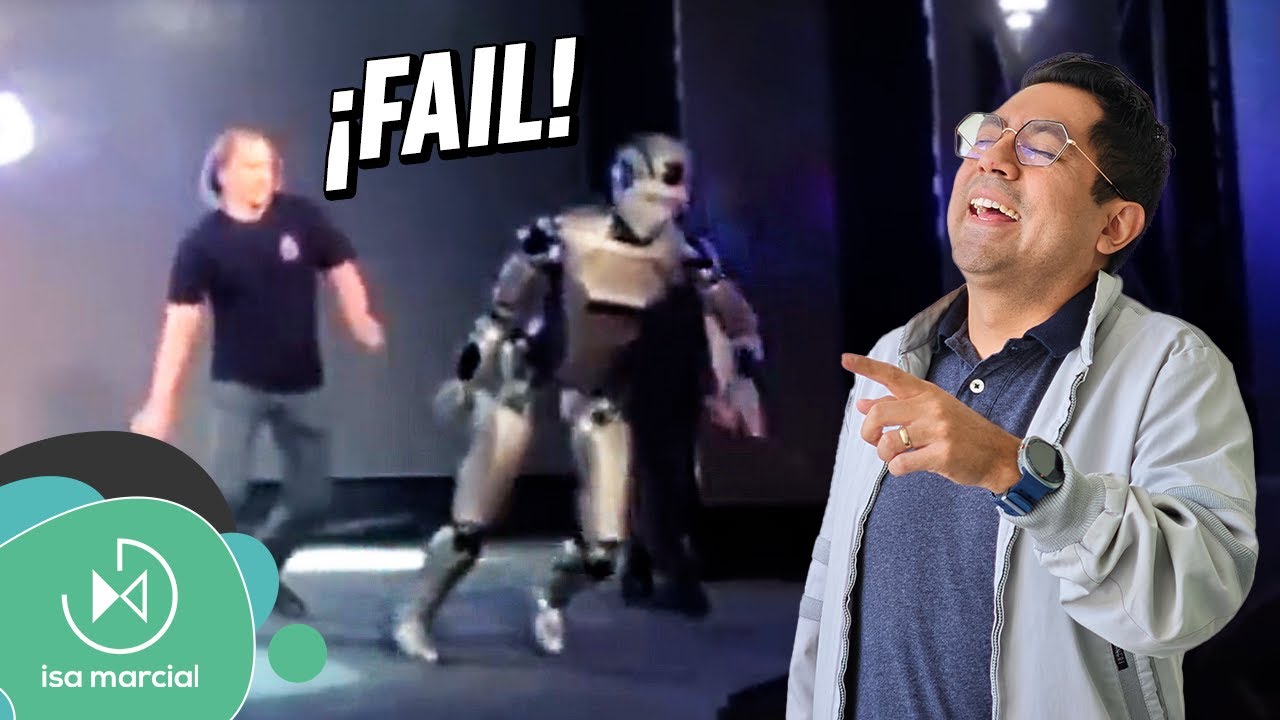 FAIL ÉPICO: Robot ruso CAE durante su presentación