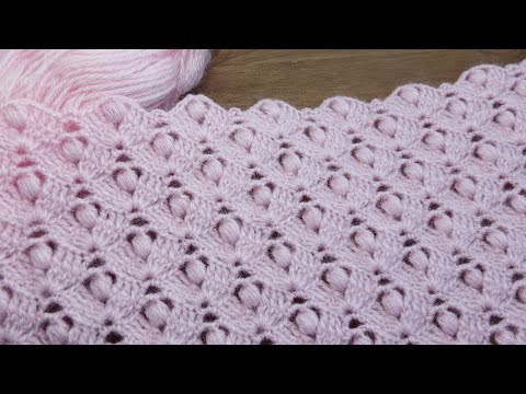 Очень просто! Жемчужный УЗОР КРЮЧКОМ подробное вязание 💎SUPER EASY Pattern Crochet for beginners💎