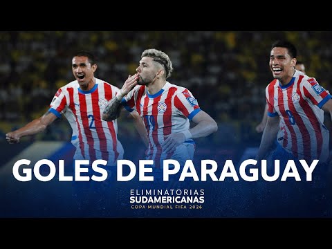 LOS 14 GOLES DE PARAGUAY EN LAS ELIMINATORIAS