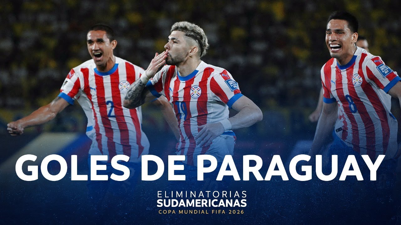LOS 14 GOLES DE PARAGUAY EN LAS ELIMINATORIAS