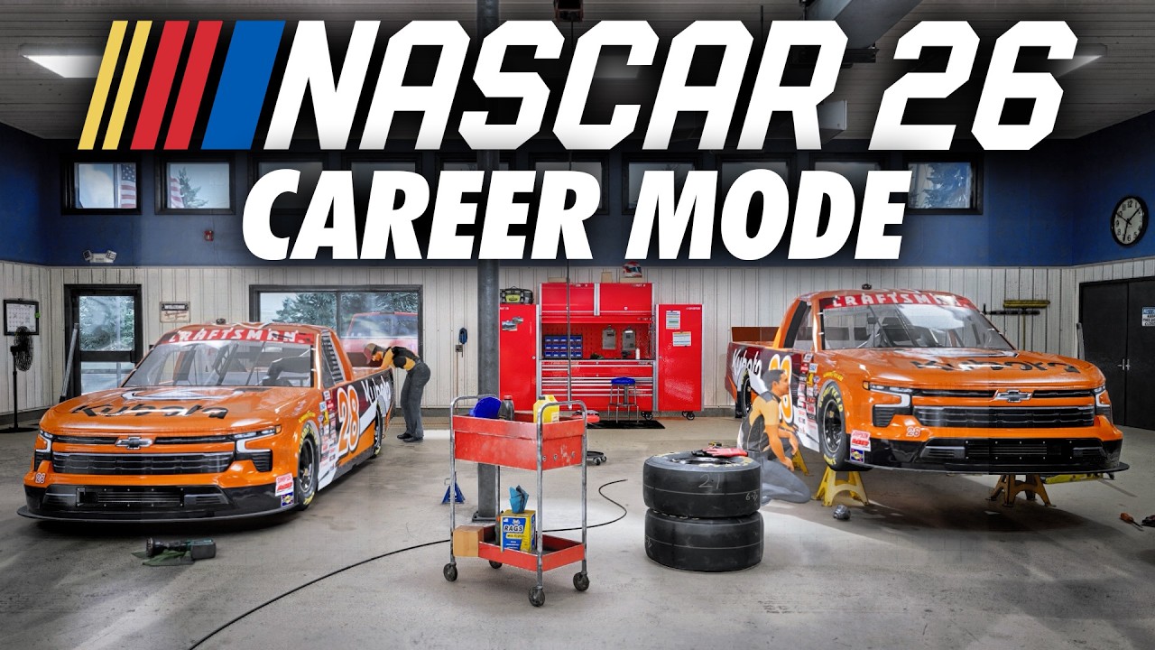 NASCAR 26 Career Mode and Wheel Gameplay
