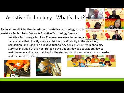 ASSISTIVE TECHNOLOGY - TEACH-A-RAMA, NSPDK - ZETA THETA CHAPTER