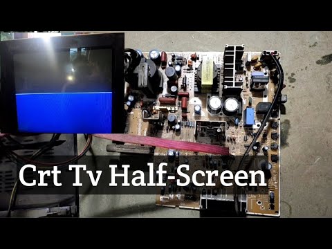 CRT Tv Vertical Section Repair