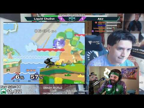 LEVO #14 - Akir (Marth) vs ChuDat (Ice Climbers) [Partial] - NA EC Pool B4 WQF