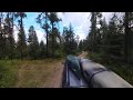 Video Thumbnail for Drive down to Second Mustus Lake in Meadow Lake Provincial Park