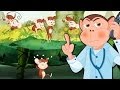Nursery Rhymes For Chi Five Little Monkeys Nursery Rhyme HooplaKidz TV