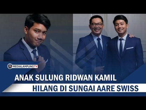Anak Sulung Ridwan Kamil Hilang di Sungai Aare Swiss