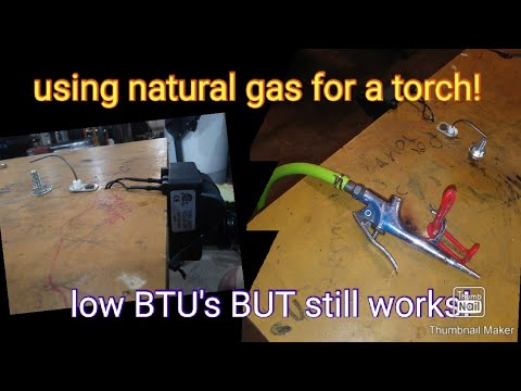 tapping into your natural gas line!