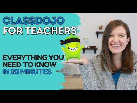 Part of a video titled ClassDojo for Teachers: Everything You Need to Know in 20 Minutes