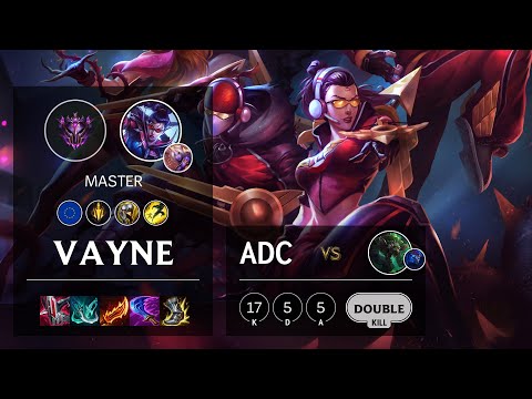 Vayne ADC vs Twitch - EUW Master Patch 11.23