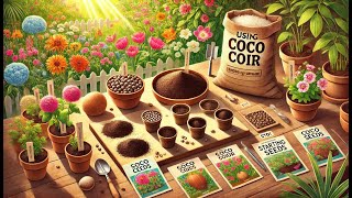 All About Coco Coir: A Guide to Seed Starting and Growing #hydroponics #gardening #aerogarden