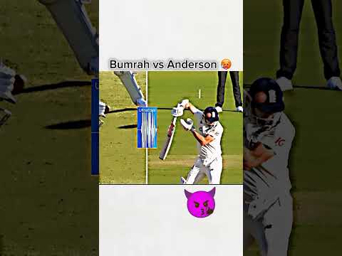 bumrah vs anderson 🔥🗿