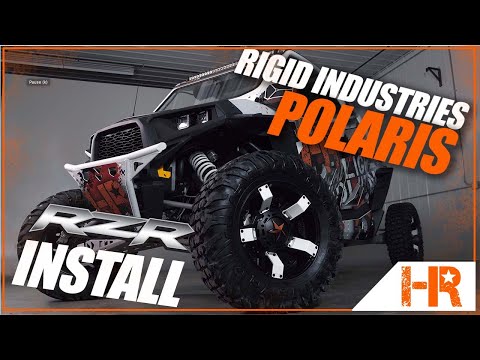Rigid Industries Headlight Polaris RZR Install | Headlight Revolution
