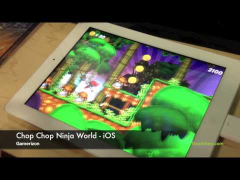 Chop Chop Ninja World - iOS GDC Hands-on