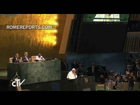 Fuerte discurso del Papa en la ONU