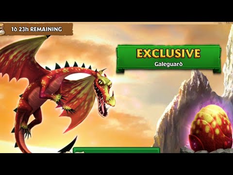 GALEGUARD Titan Mode Max Level 150 - Exclusive Windwalker - Dragons: Rise of Berk