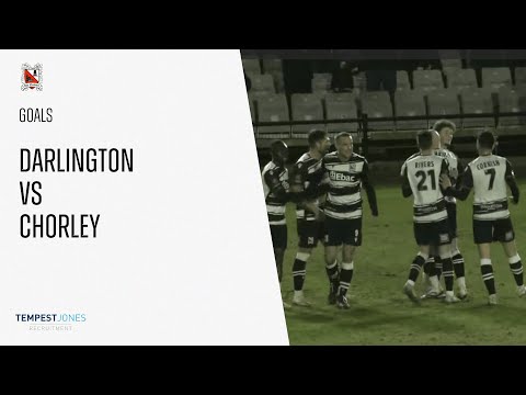 Goals: Darlington 1 - 1 Chorley (National League North)