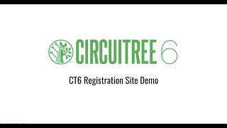 CT6 Registation Site Demo