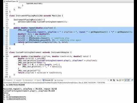 JMSL tutorial: MusicJob with and Instrument