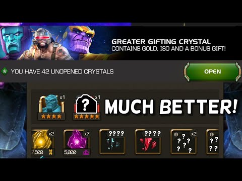42 Greater Gifting Crystals Finally Delivered! | Last GGC Opening 2021 | Marvel Contest of Champions