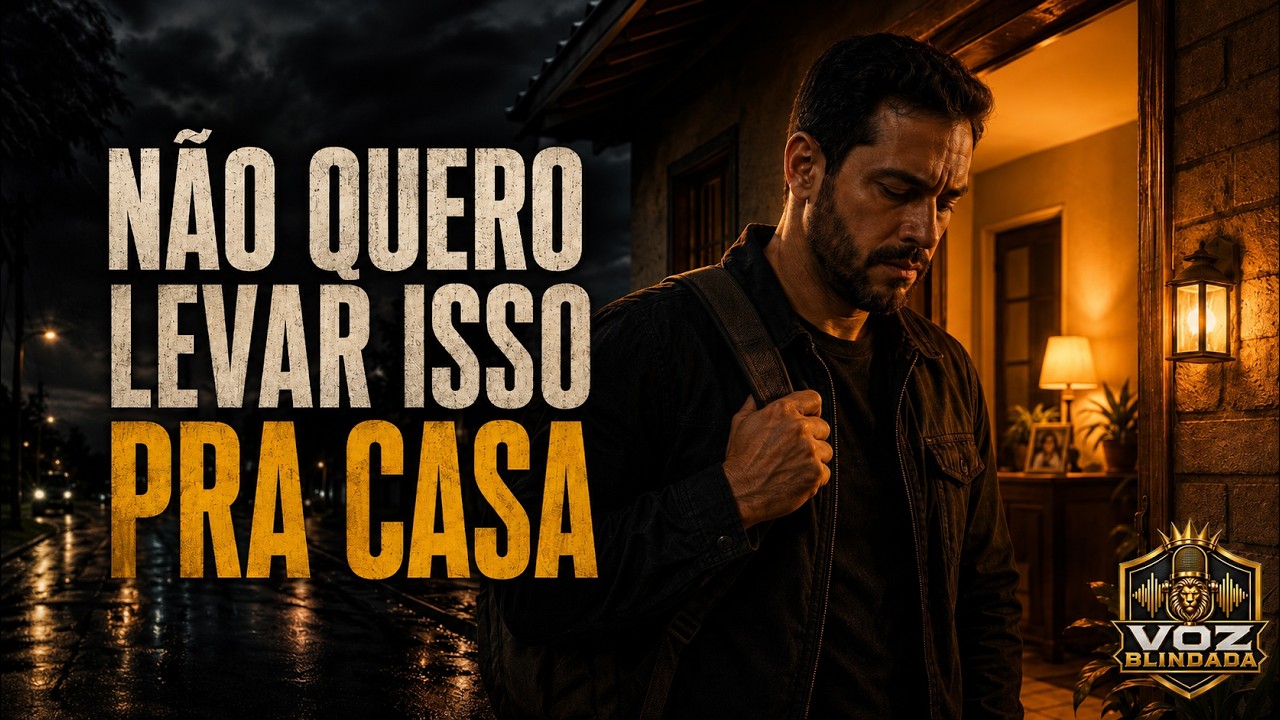 NÃO QUERO LEVAR ISSO PRA CASA 🙏 | Oração Para Não Descontar o Peso do Dia na Família