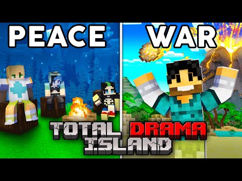 EPIC Minecraft Game: 100 Players in TOTAL DRAMA ISLAND
