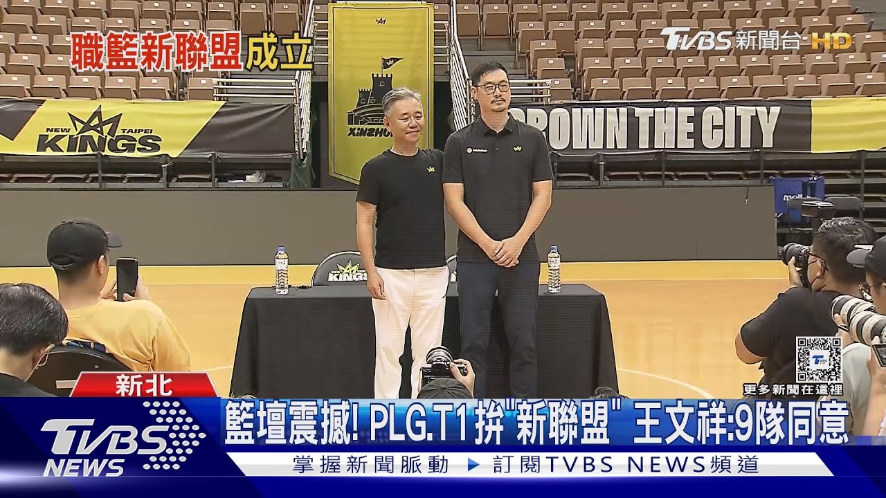 籃壇震撼!PLG、T1拚「新聯盟」 王文祥:9隊同意