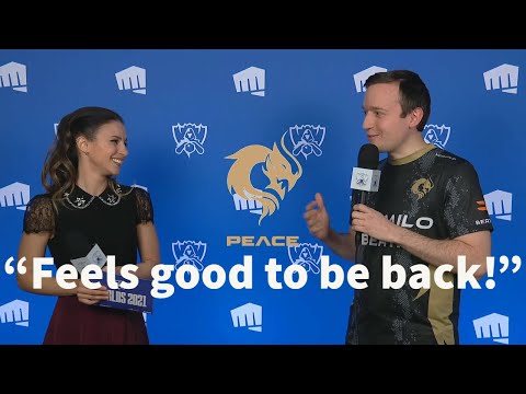 Vizicsacsi Post Game Interview After Winning First Game At Worlds!!!