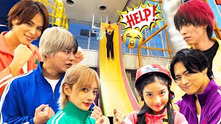 Mino-chan has a big fight with Real Peace!? Sports showdown at Tondemi! Who will win? Real Peace ...