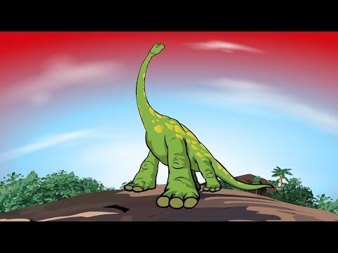 Brachiosaurus - Dinosaur Songs from Dinostory by Howdytoons